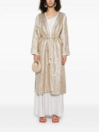 Forte Forte - Chic "twinkle" Lurex Jacquard Coat