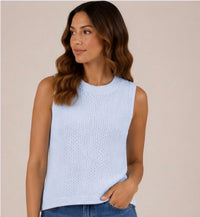 Autumn Cashmere - Texture Stitch Tank