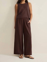 Z Supply - Sloane Linen Cropped Tank Top