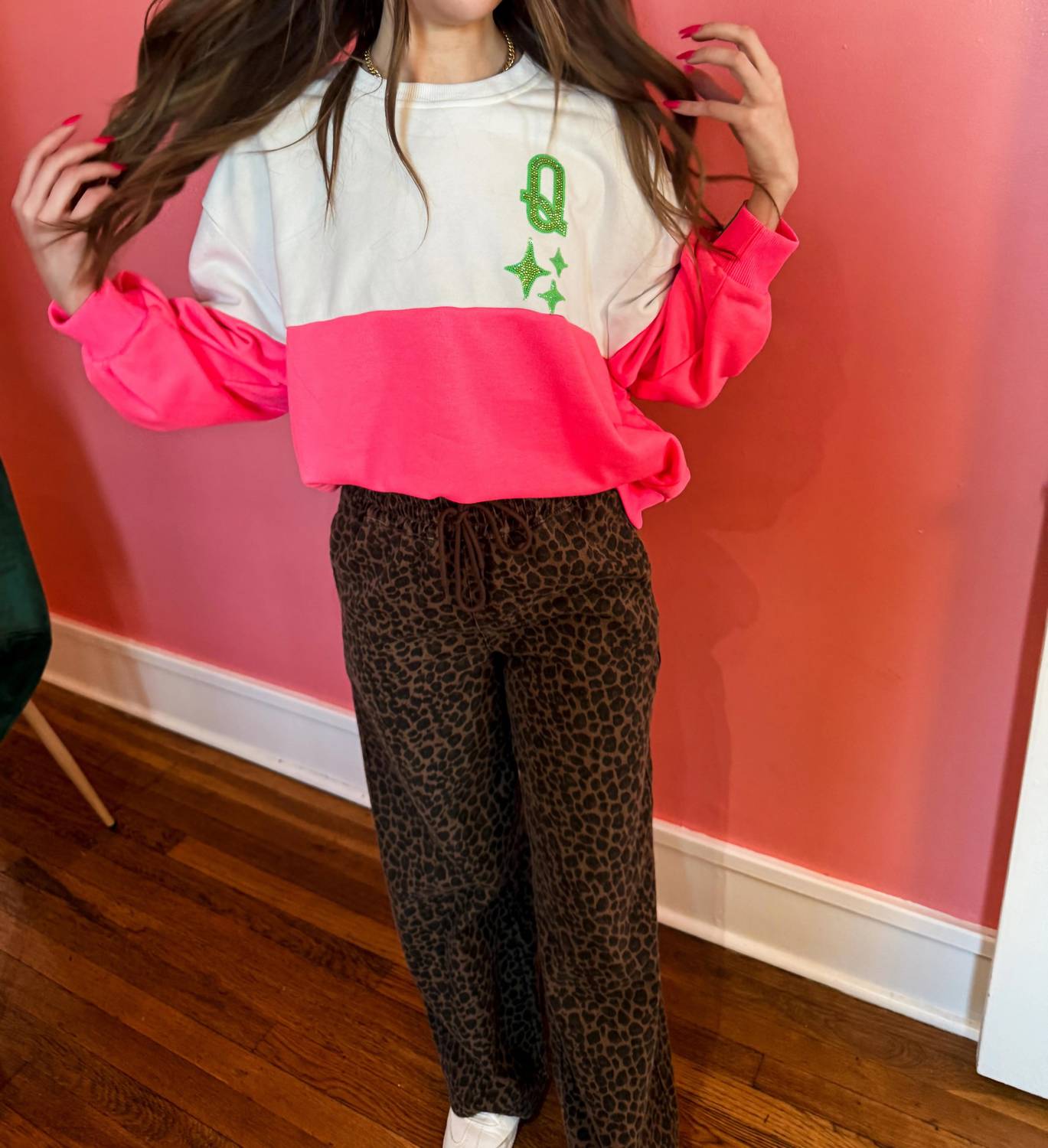 Queen Of Sparkles - Logo Sweatshirt