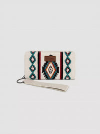 Wrangler - Women's Southwestern Knitted Wallet Wristlet