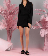 Lucca - Nina Faux Wrap Romper