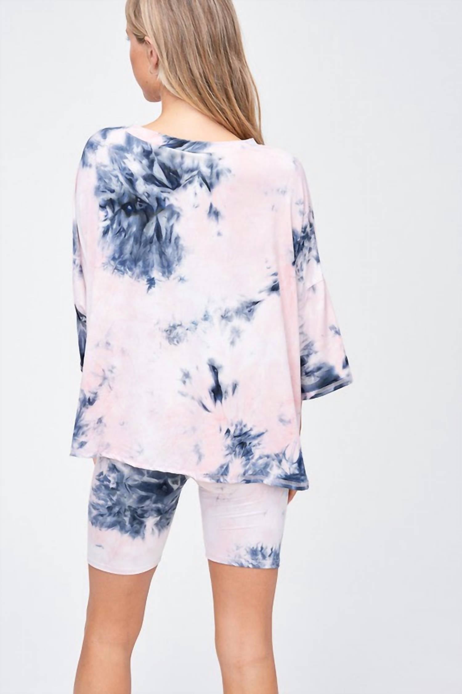 Phil Love - Starlet Tie Dye Shorts Set