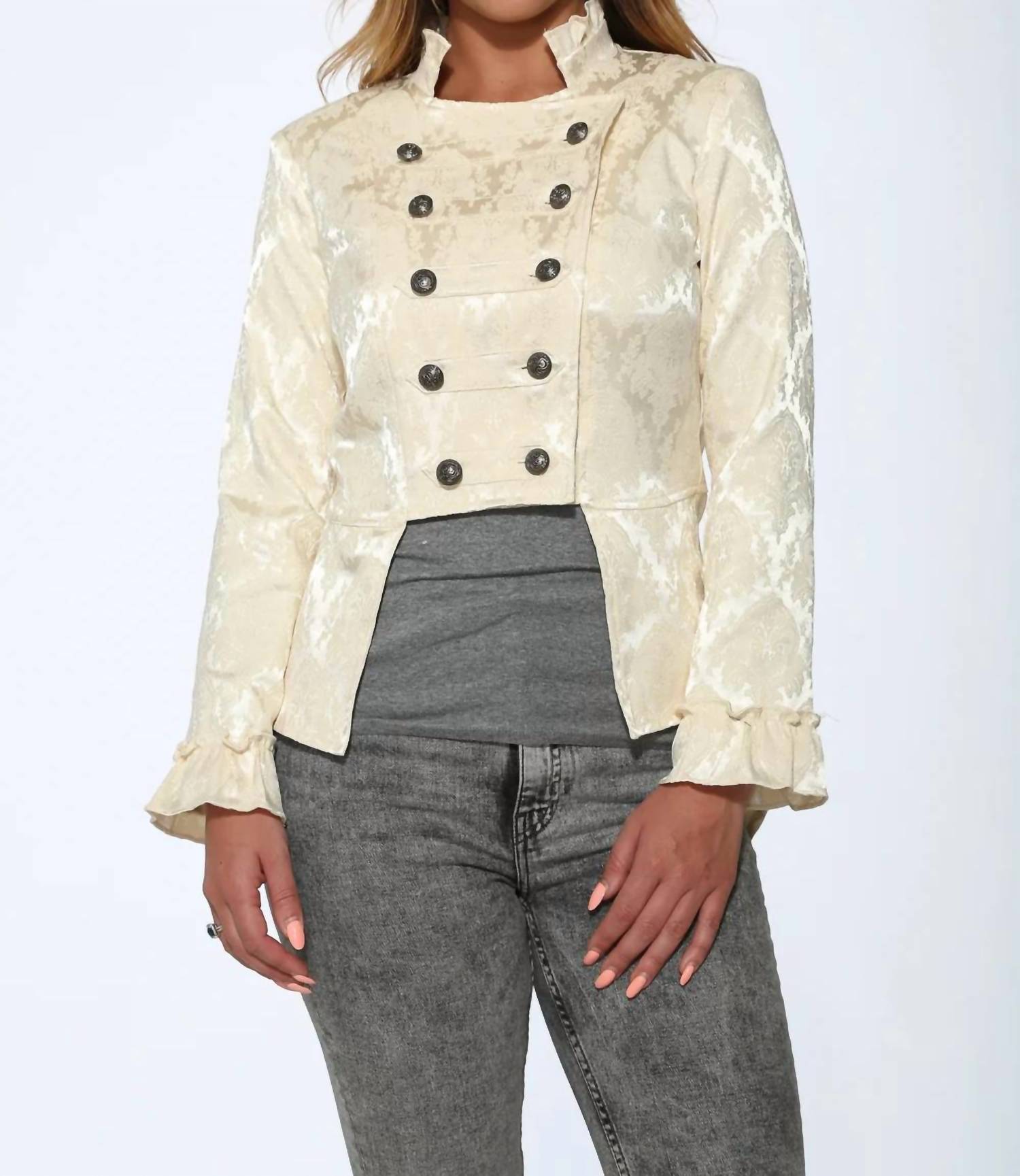 Orchid Bloom - Brocade Jacket