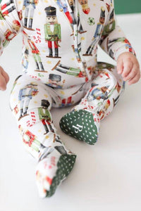 Posh Peanut - Baby's Nutcracker Footie Pajamas