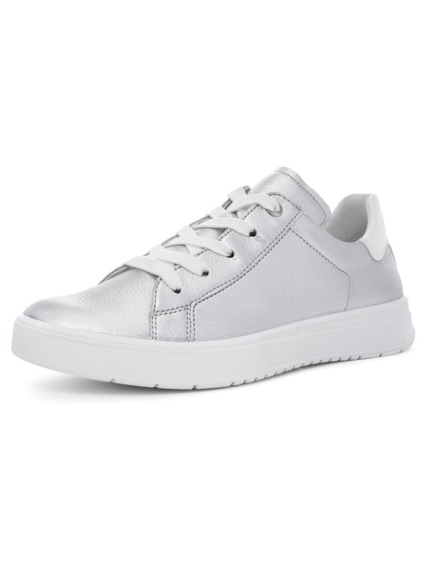 Ara Women's Lace-ups Ruby Sneaker in silver white - women's sneaker