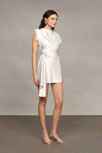Amur - Zina Ruched Mini Dress
