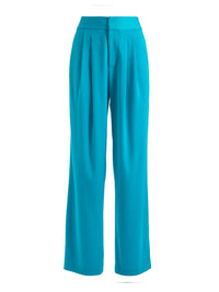 Alice + Olivia - Pleated Satin Pants