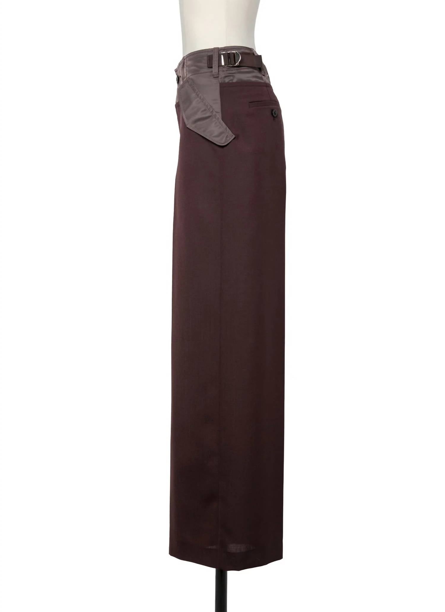 Sacai - Suiting Mix Pants