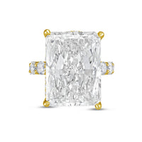 Diana M Jewels - Women's Radiant & Round Lab-Grown Diamond Fashion Ring (15.00 Ct) - Grand