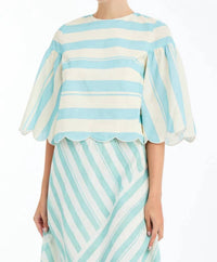 Mestiza New York - MARIANNA SCALLOP TOP