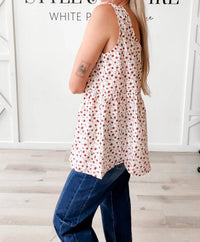 Doe And Rae - Trisha Babydoll Tunic Tank Top