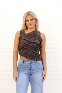 Free People - Pink Sands Smocked Top