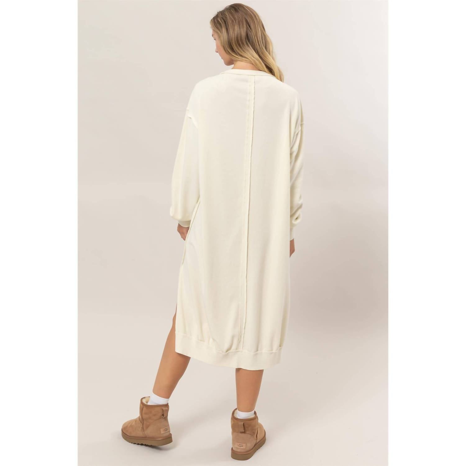 Hyfve - Sweatshirt Midi Dress
