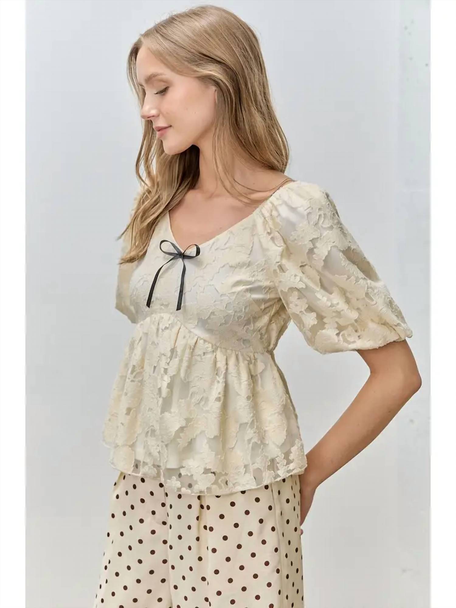 Polagram - Pretty Little Lace Top
