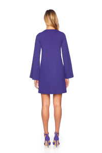 Susana Monaco - Bell Sleeve Keyhole Tie Dress
