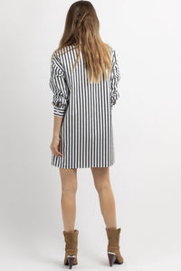 Lalavon - Mya Striped Mini Dress