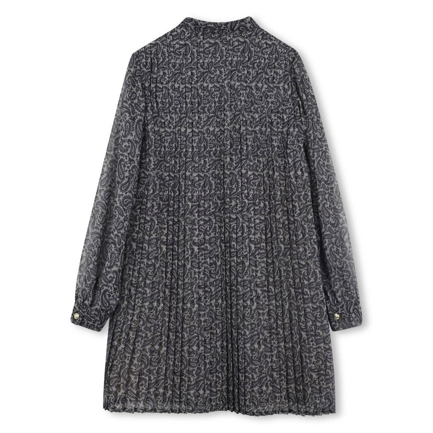 Michael Kors - Kid's Long Sleeve Pleated Dress