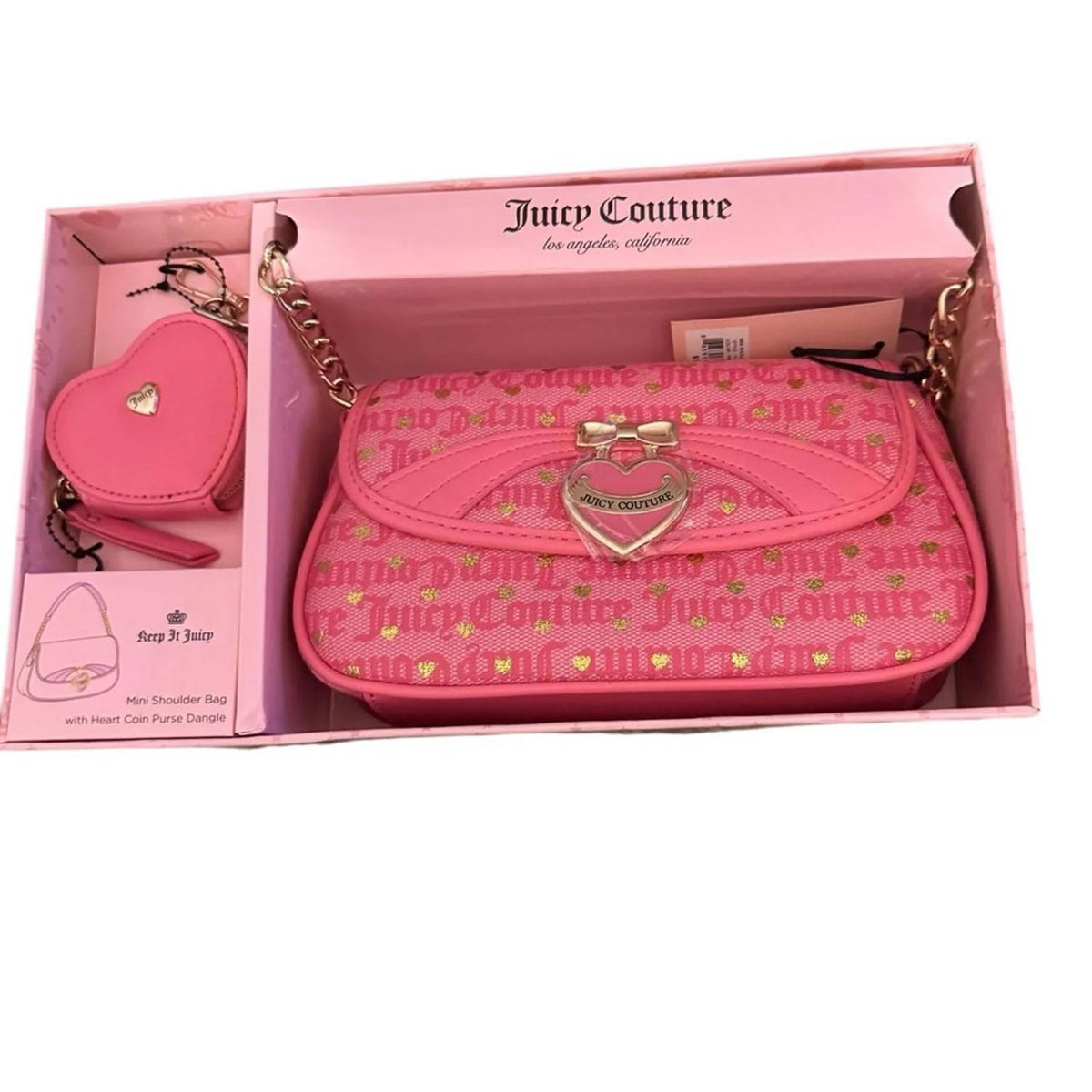 Juicy Couture - Women's Heart-embellished Bag