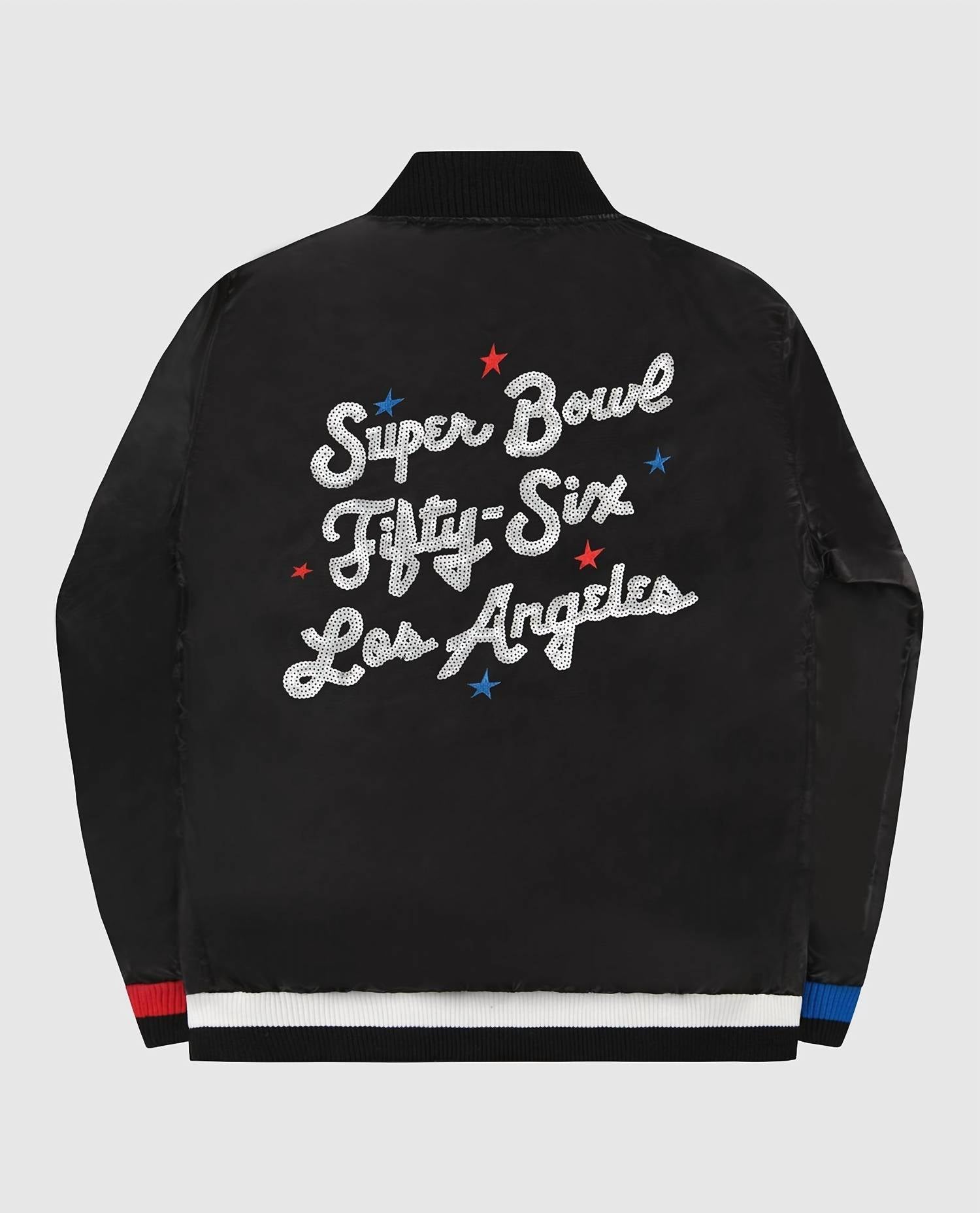 Starter - Women's Super Bowl LVI Varsity Satin Full-Snap Jacket