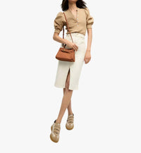Veronica Beard - Coralee Puff-sleeve Tee