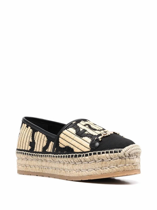 Salvatore Ferragamo - Women's Logo Embroidered Espadrilles