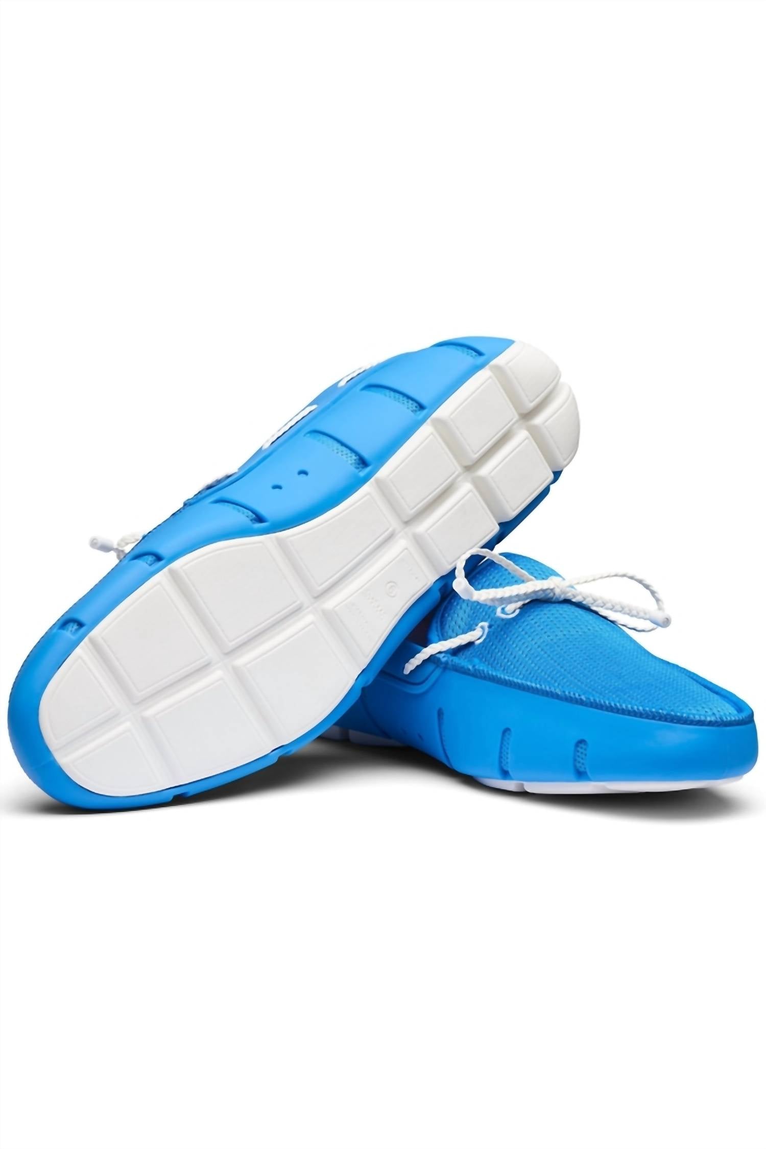 SWIMS Men's Braided Lace Loafer in blue skies - men's loafer - view 4