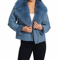 Alana Faux Leather Jacket