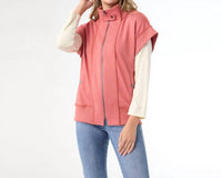 Coco + Carmen - Kaitlyn Zipper Front Vest
