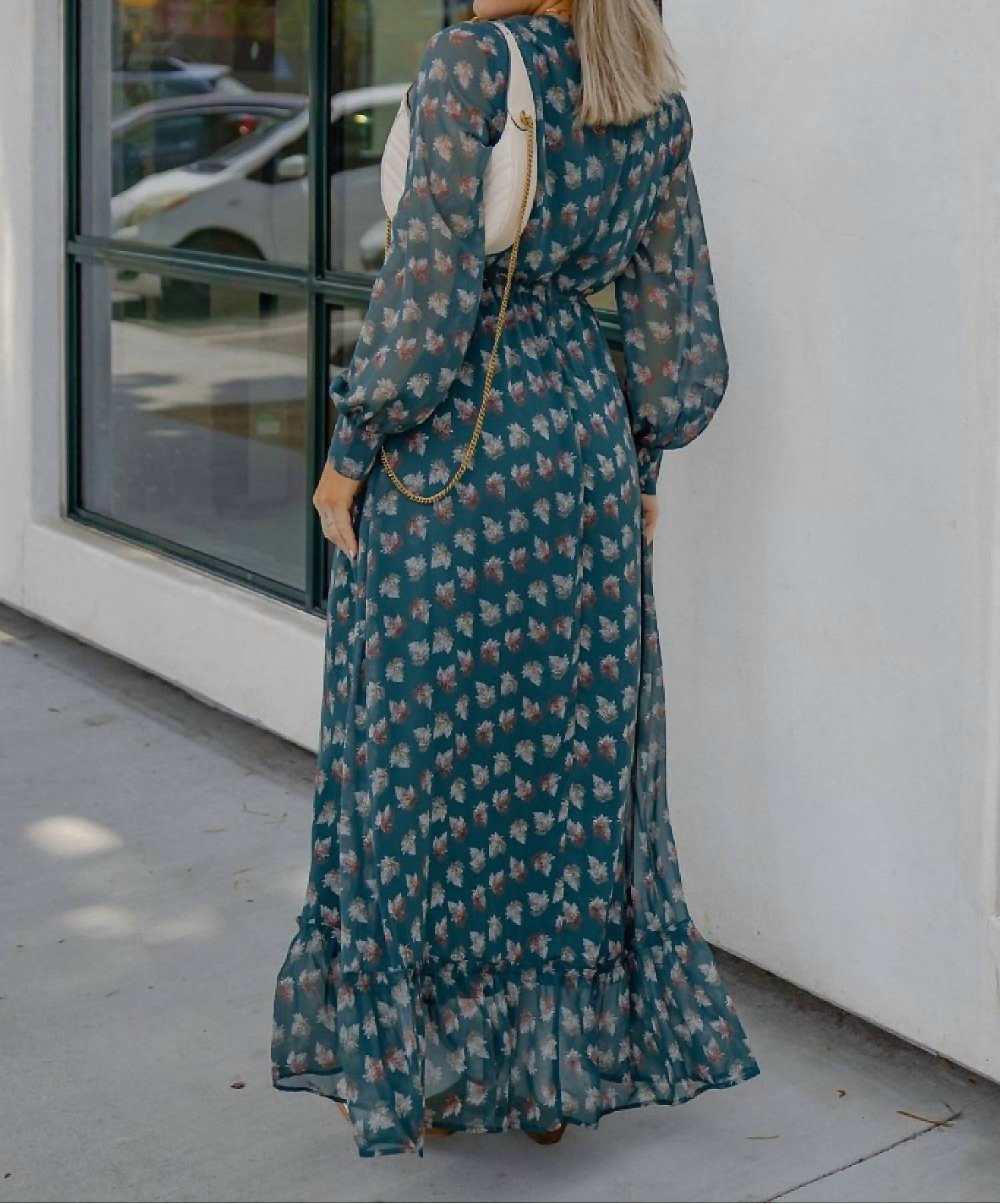Rokoko - Floral Print Maxi Dress