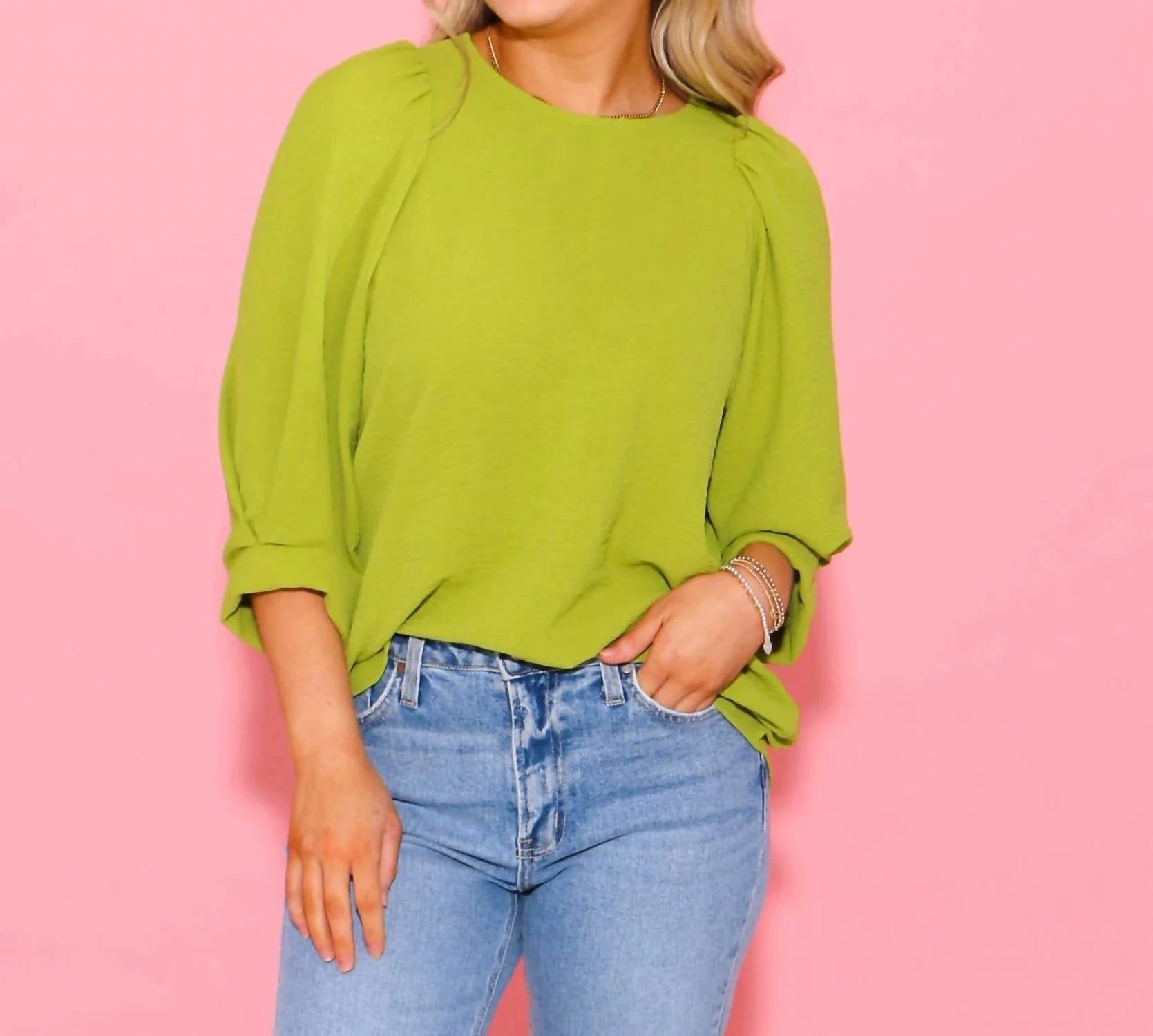 Ivy Jane - Tucked Sleeve Top