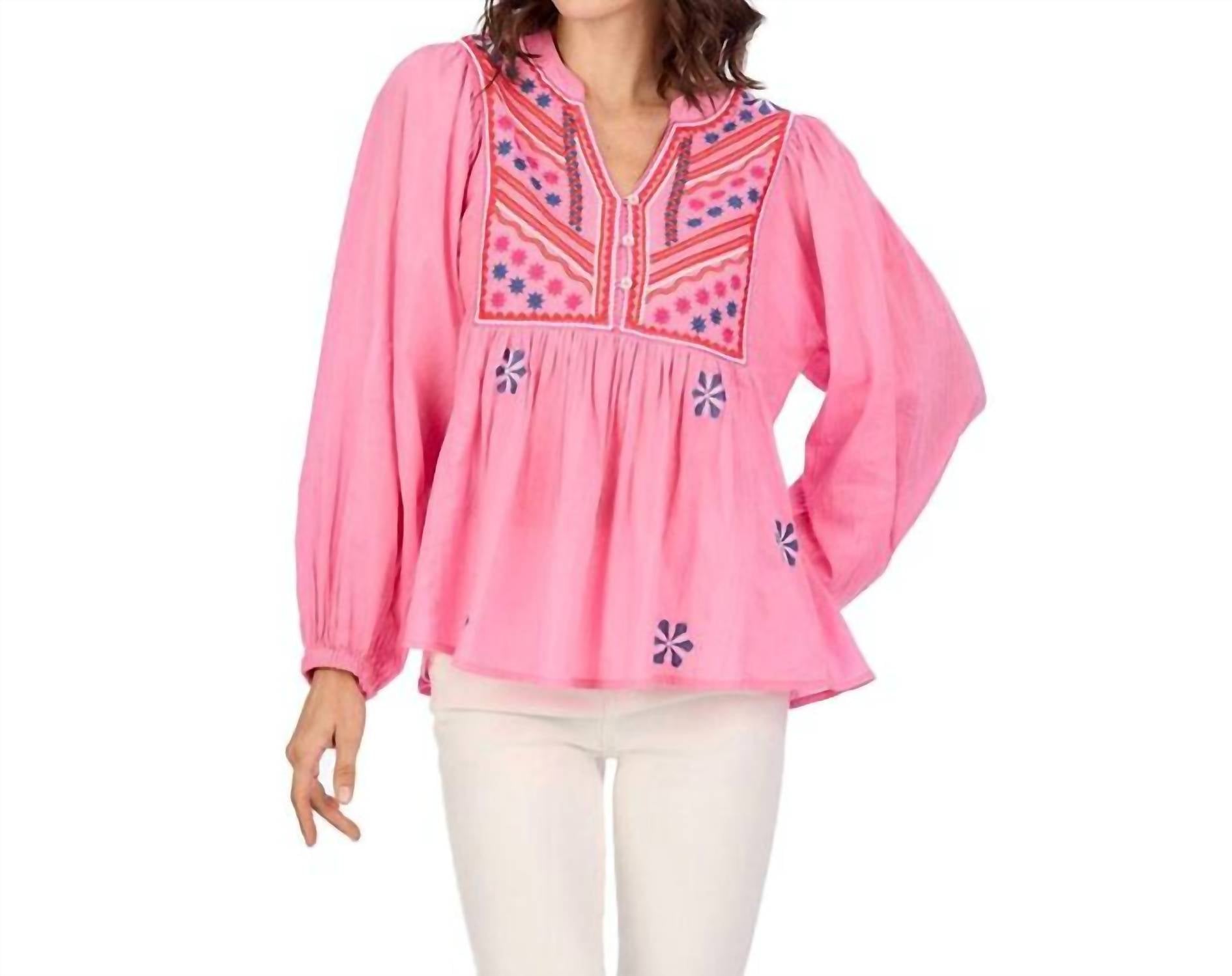 Mudpie - Margeaux Embellished Top