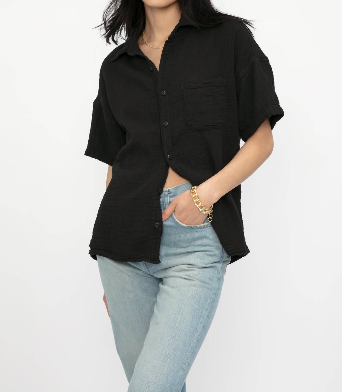Nsf - Marks Short Sleeve Button Up Shirt