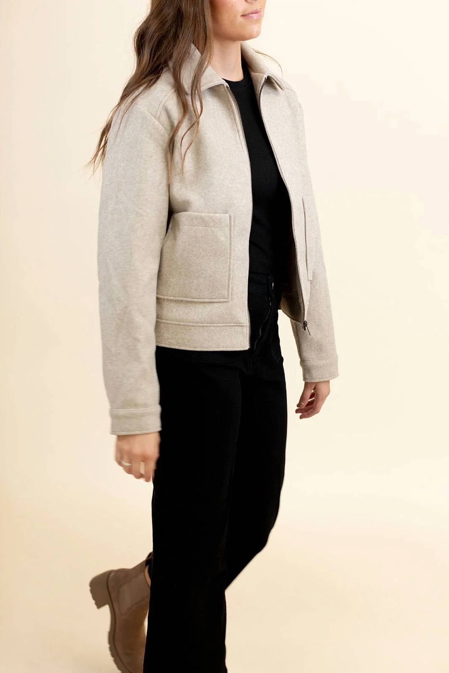 Tea N Rose - Journey Zip Up Jacket