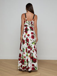 L'Agence - Sutton Beaded Strap Gown