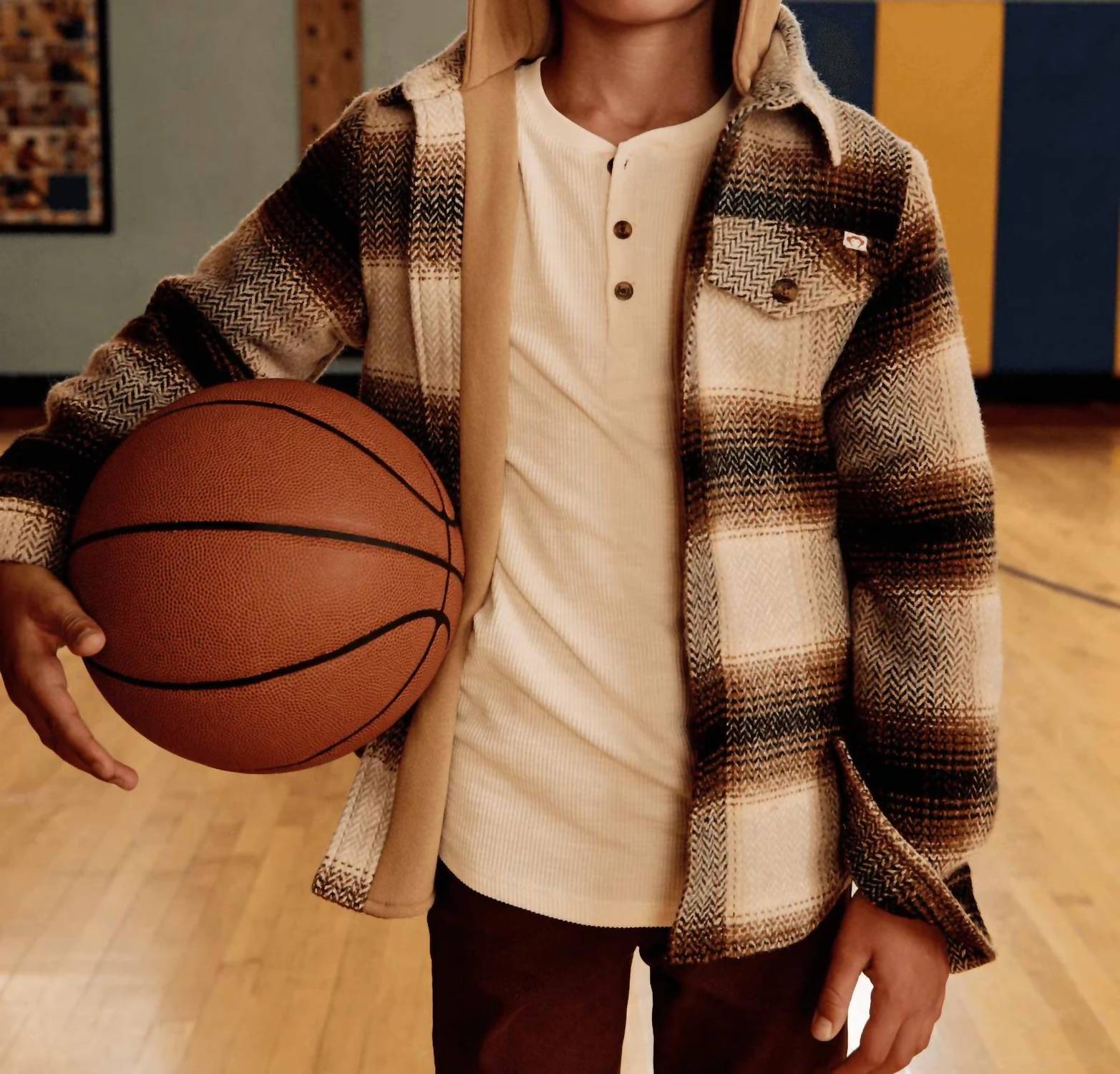 Appaman - Kid's Craftsman Thermal Henley Top