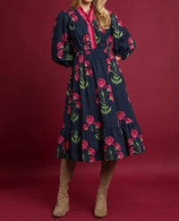 Umgee - Floral Midi Dress
