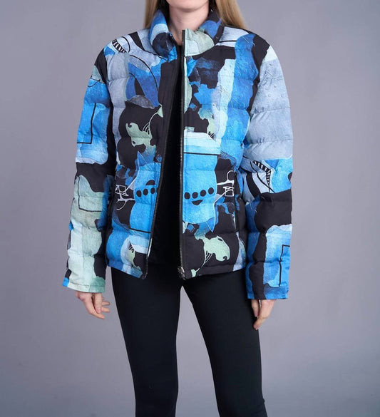 Shana Apparel - Printed Puffer Jacket