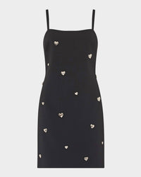 Milly - Colette Heart Applique Mini Dress