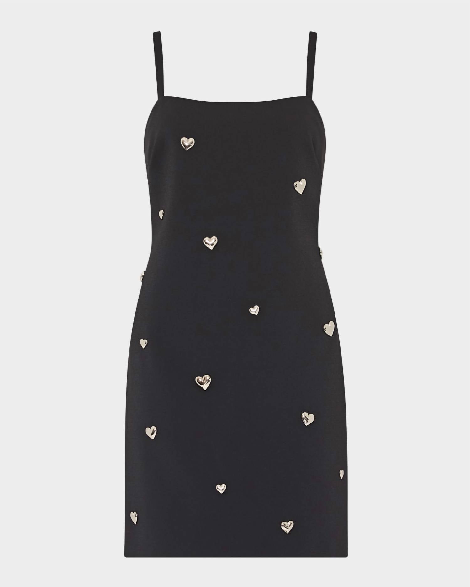 Milly - Colette Heart Applique Mini Dress