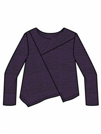 Liv By Habitat - Arty Stripe Draped Neck Topper