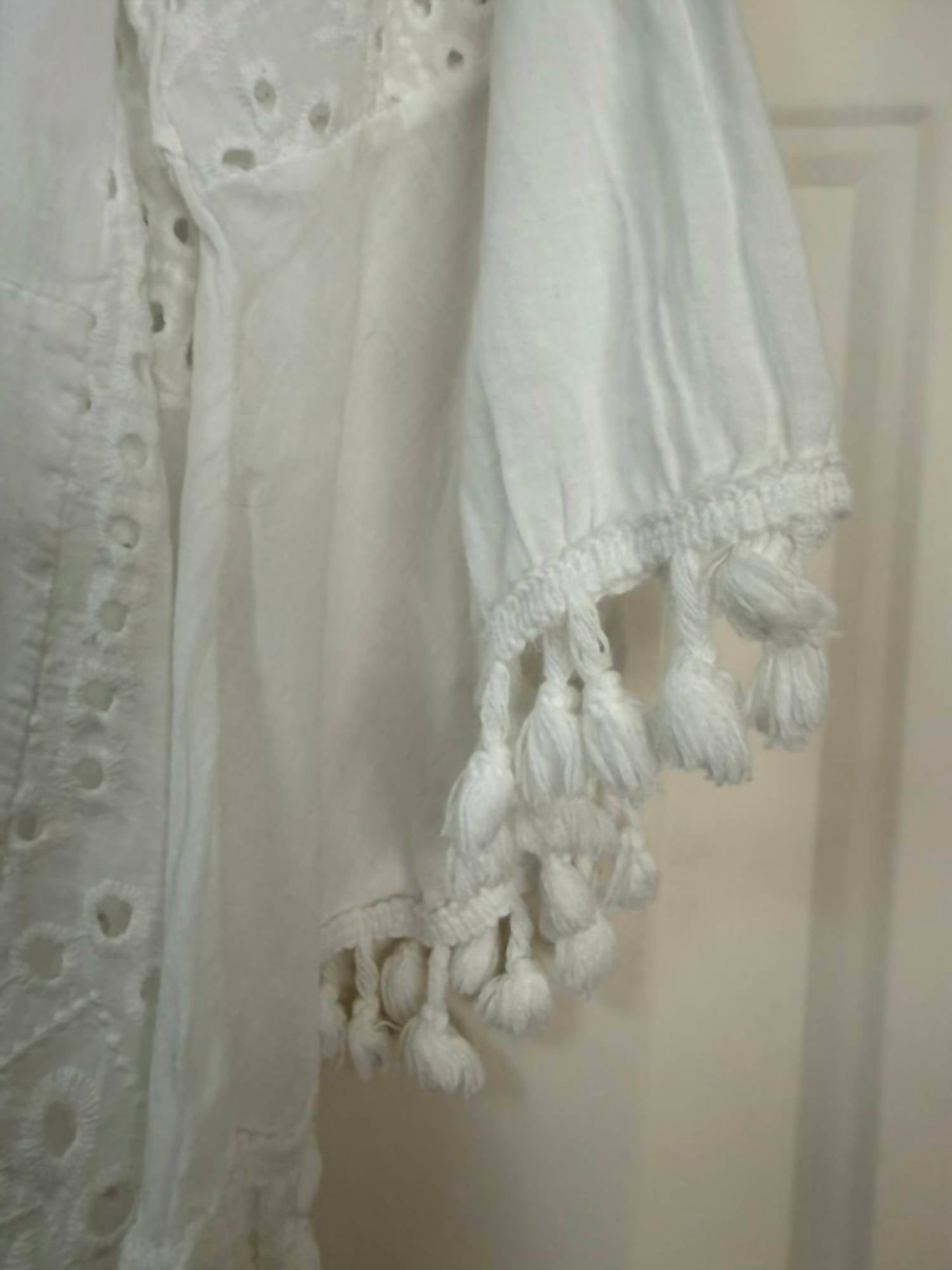 Tempo Paris - Women's Eyelet Oversize Top