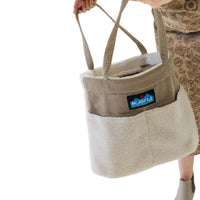 KAVU Women's Tote It All Bag in pebble beach - women's bag - detail view