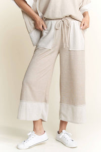 J.Her - Washed Elastic Waist Wide Pants