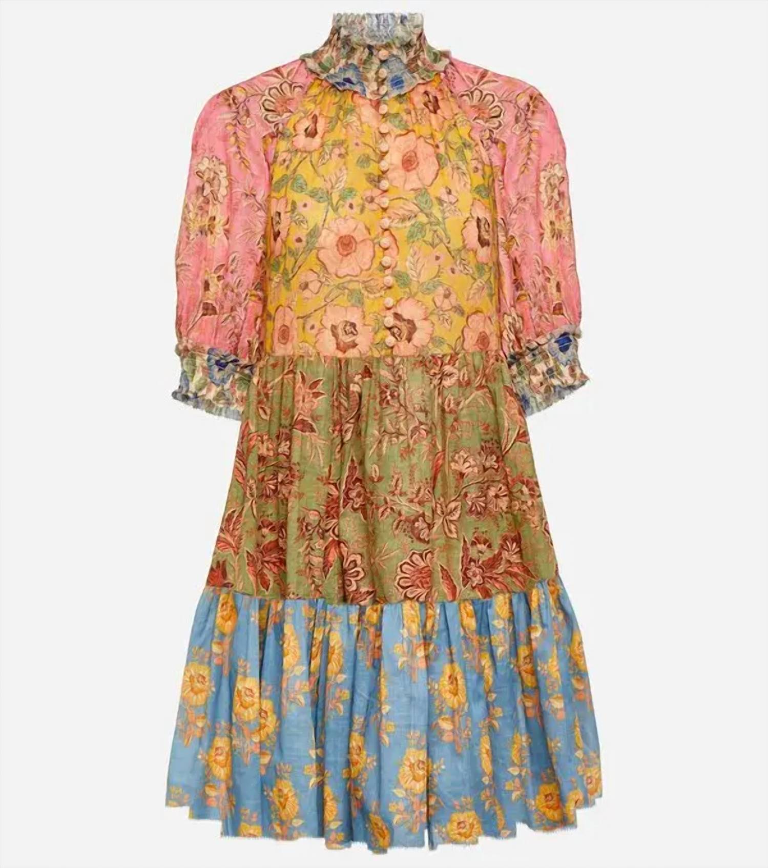 Zimmermann - Floral Cotton Minidress