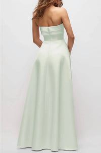 Alfred Sung - Antoinette Strapless Mikado Gown