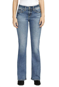 Silver Jeans Co - Women's Suki Curvy-fit Mid Rise Jean