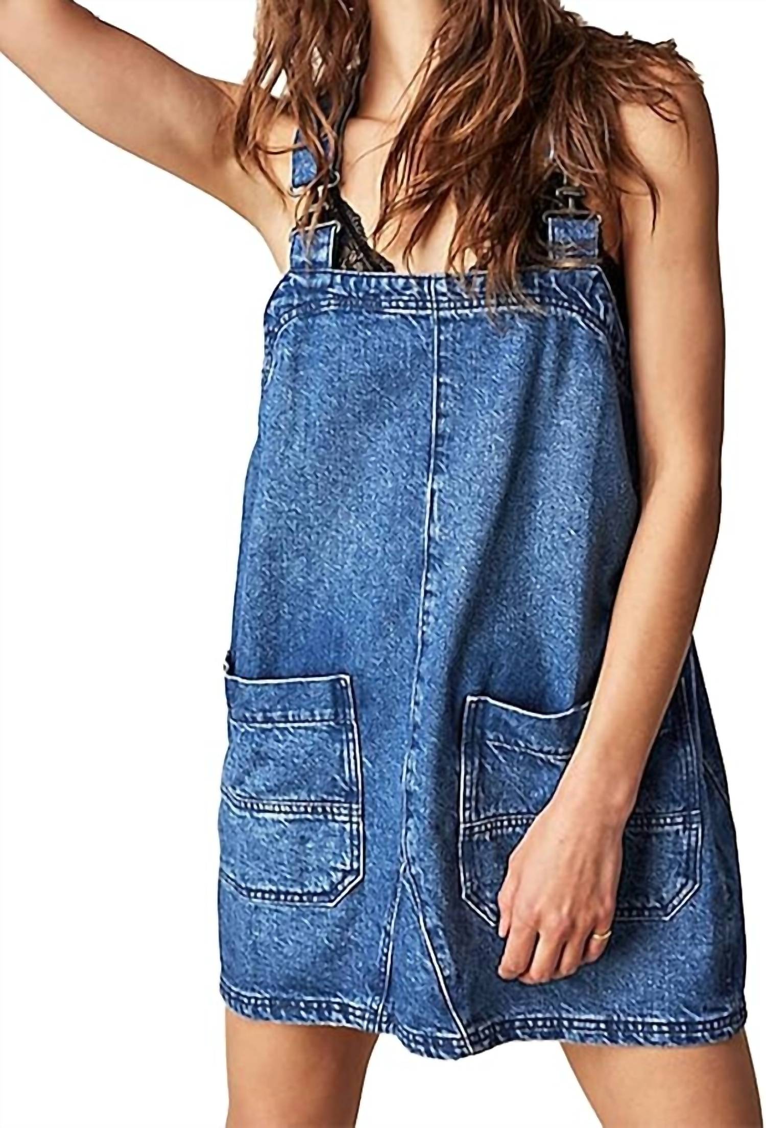 BluIvy The Millie Denim Dress in blue - women's dress