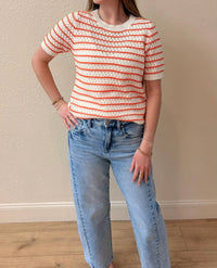 Staccato - Ivy Stripe Knit Top