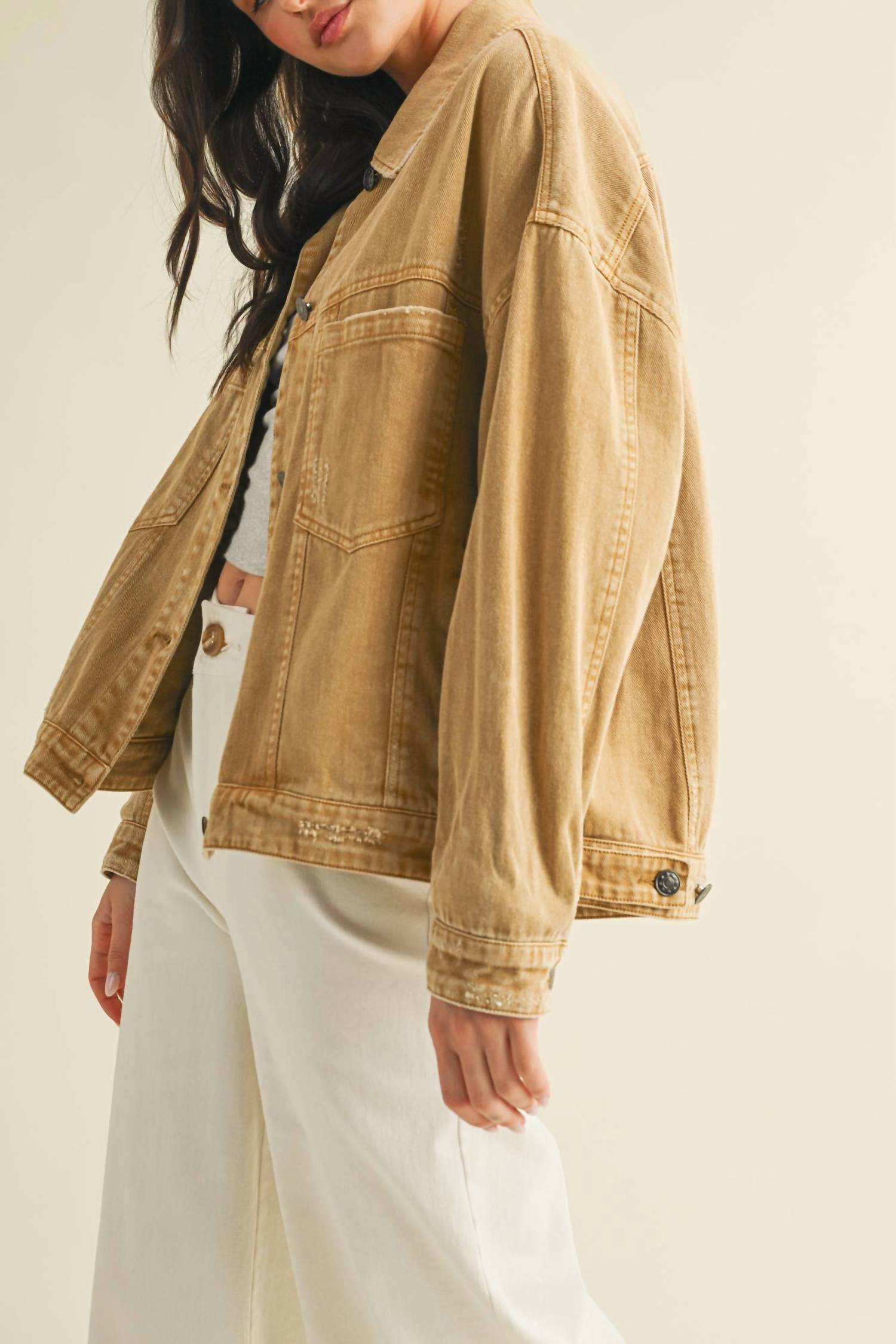 Mustard Seed - Back Pleat Jacket